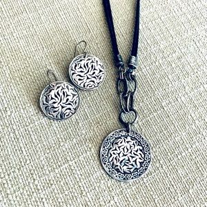 Silpada Necklace & Earring Set